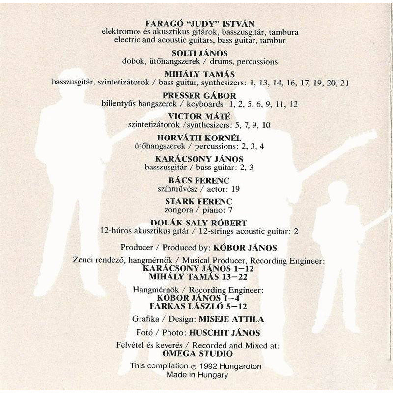 Best of Faragó "JUDY" CD