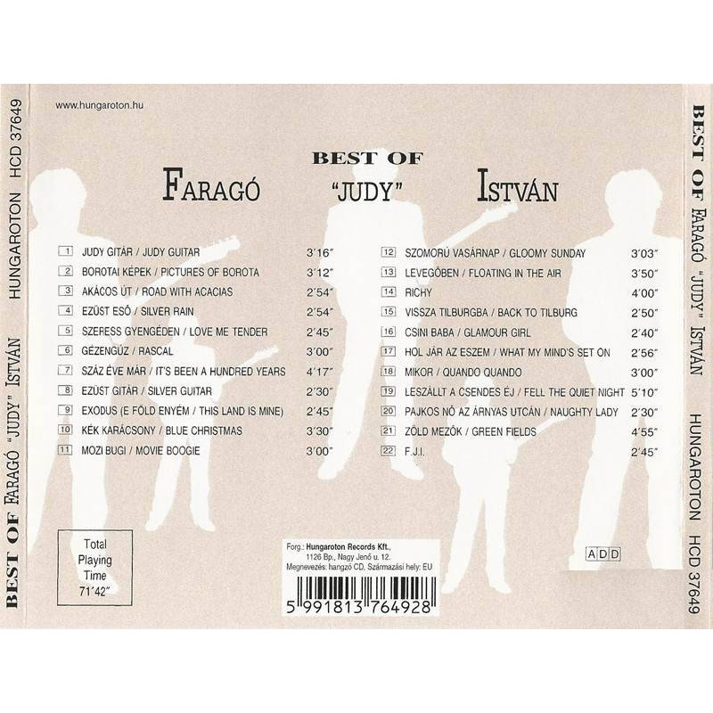 Best of Faragó "JUDY" CD