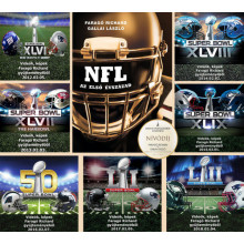 NFL – Az első évszázad könyv + összes Super Bowl DVD
