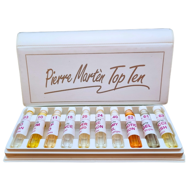 Top-Ten illatminta-doboz  * 10 x 2 ml női parfümfiola