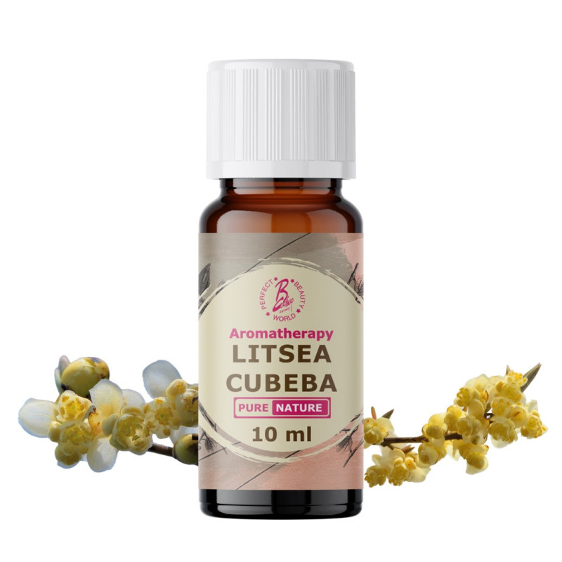 LITSEA CUBEBA illóolaj, 100%-os, 10 ml