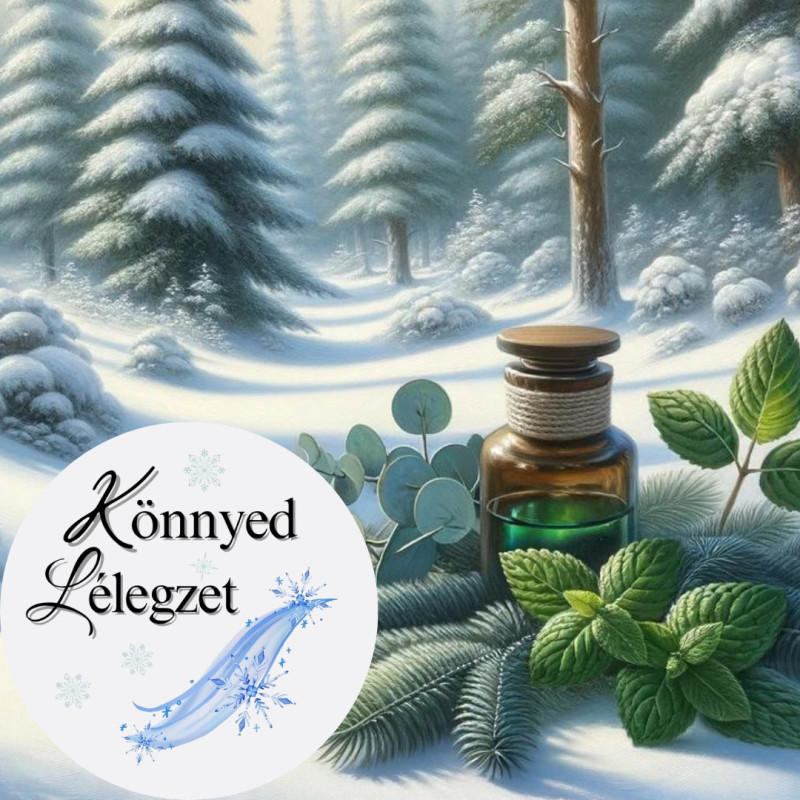 "Könnyed lélegzet" aromaterápiás illóolaj szett 3 x 10 ml