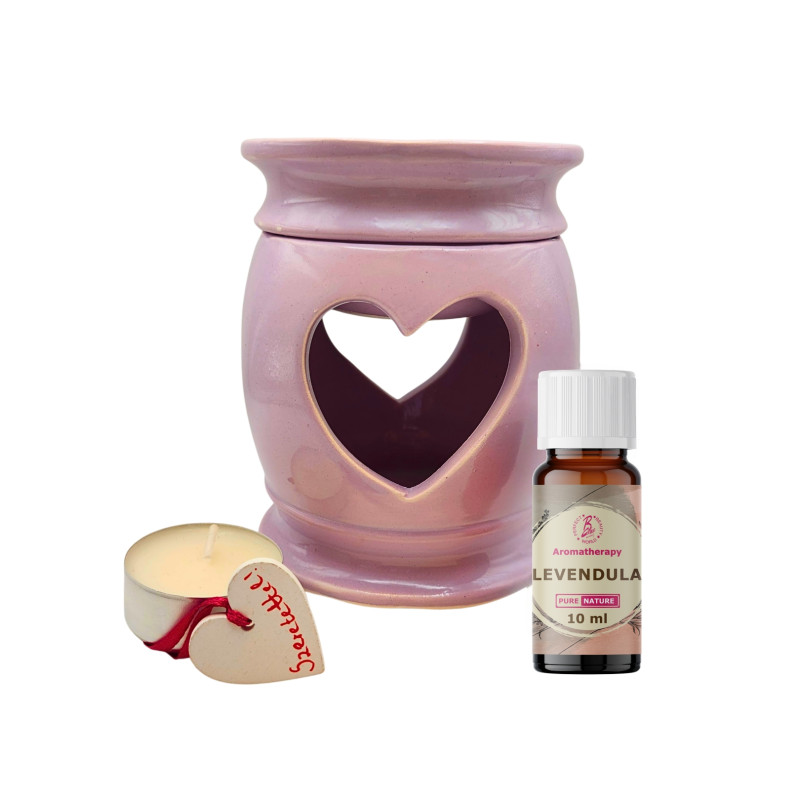 ”SZÍV4U”  + illóolaj + mécses