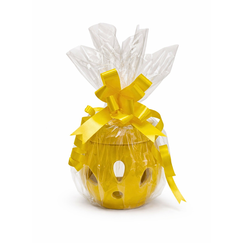 ”LILIOM” aromalámpa + 1db 10 ml illóolaj + mécses, ajándékcsomag, díszcsomagolásban