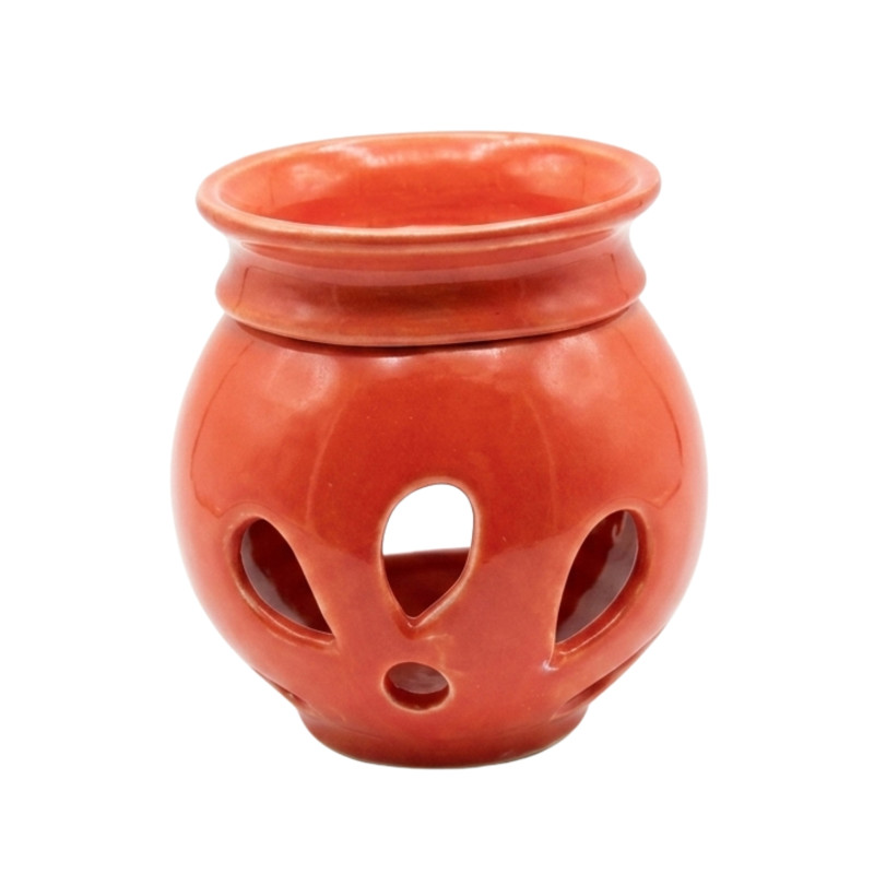 "LILIOM" aromalámpa * kerámia - korallpiros