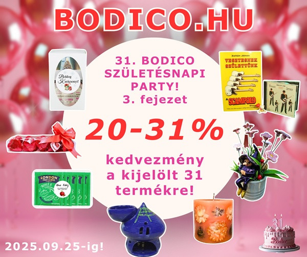 2025.09.15. Kihagyhatatlan árakon 31 termék, 20-21% Kedvezménnyel! Válogass kedvedre!