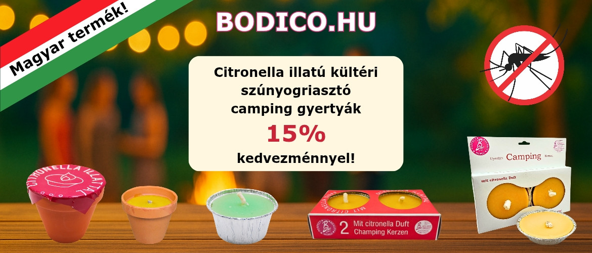 Májusi Meglepetések! Szúnyogmentes esték a szabadban... és Ajándék kupon hetek!